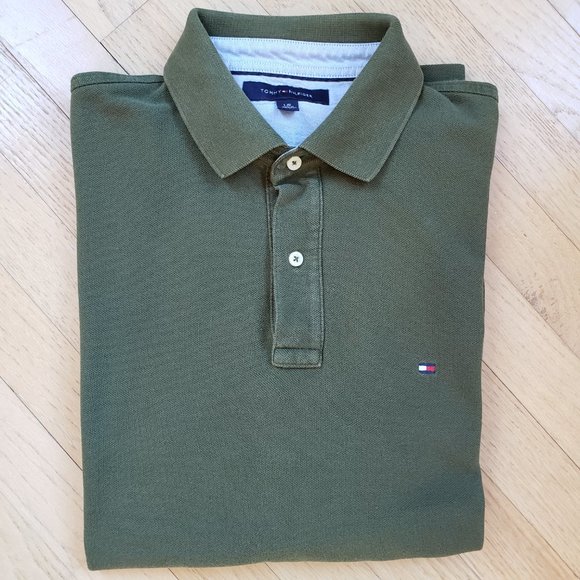 Tommy Hilfiger Men's Long Sleeve Polo Shirt, Size: L - Picture 13 of 16